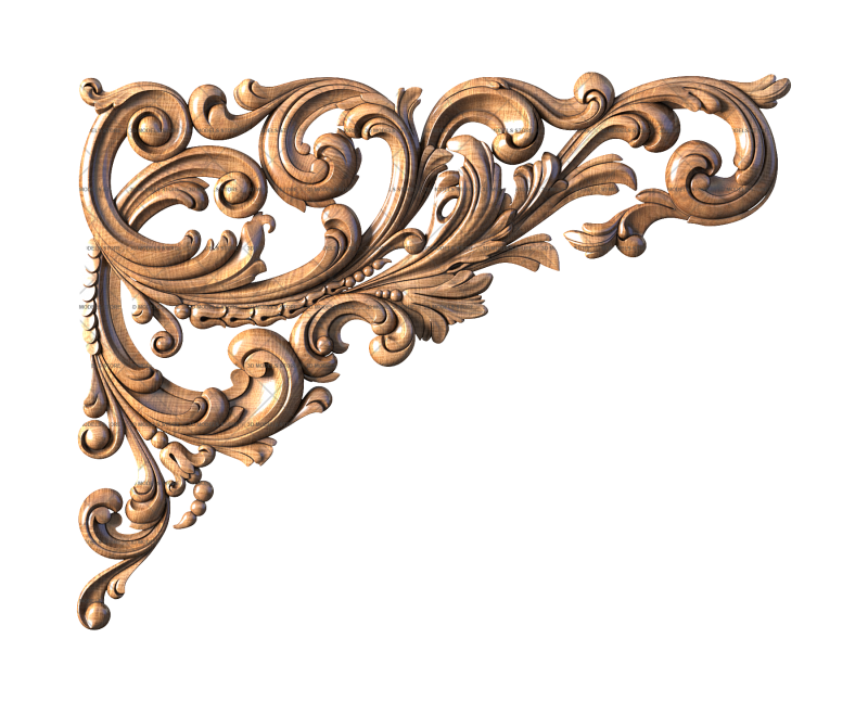 Corner decor, 3d models (stl)