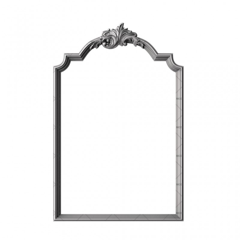 Frame rectangular, 3d models (stl)