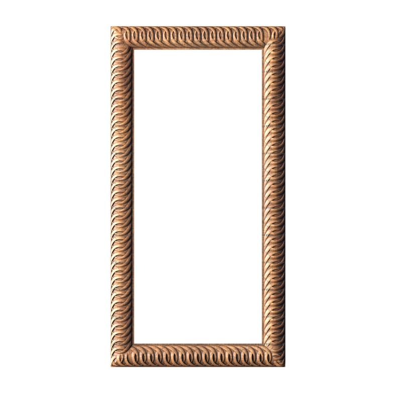 Rectangular frame, 3d models (stl)