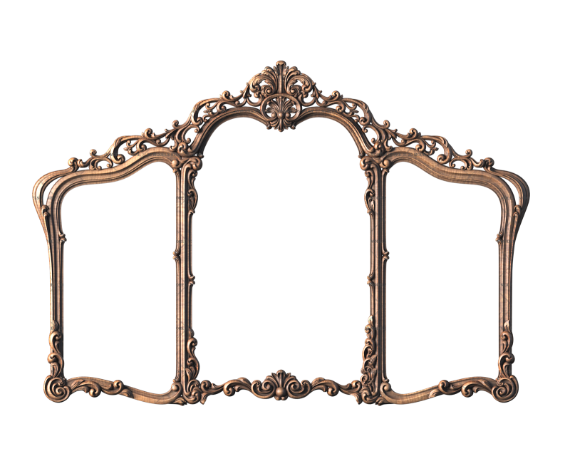 Rectangular frame, 3d models (stl)