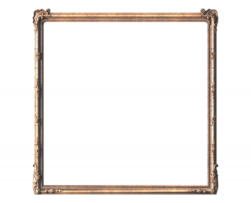 Rectangular frame, 3d models (stl)