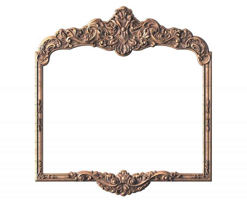 Rectangular frame, 3d models (stl)