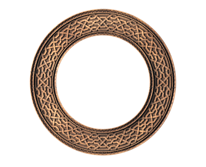 Round frame, 3d models (stl)