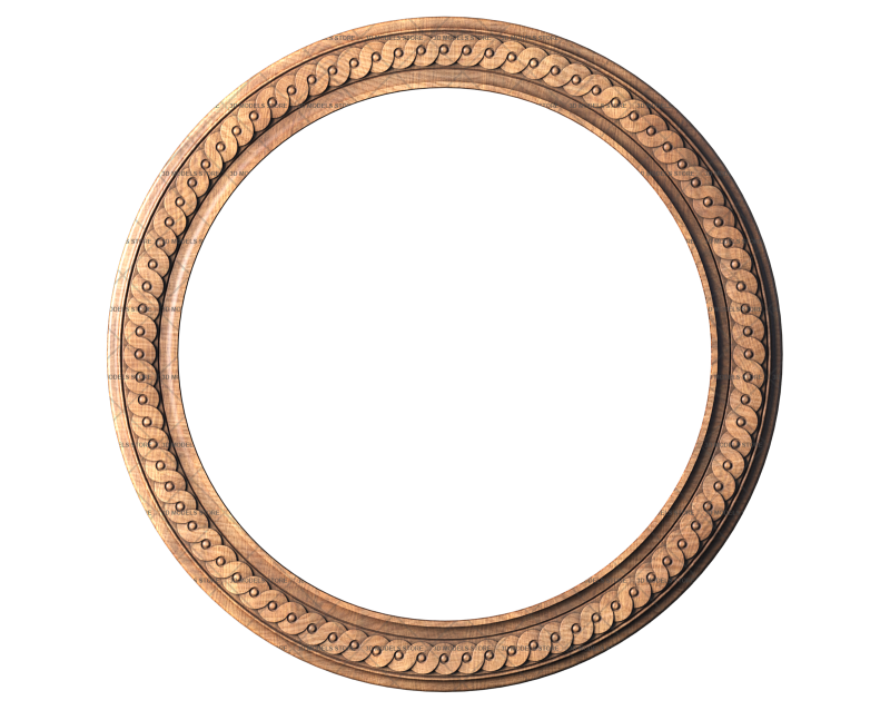 Round frame, 3d models (stl)