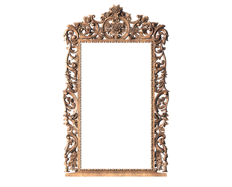 Rectangular frame, 3d models (stl)