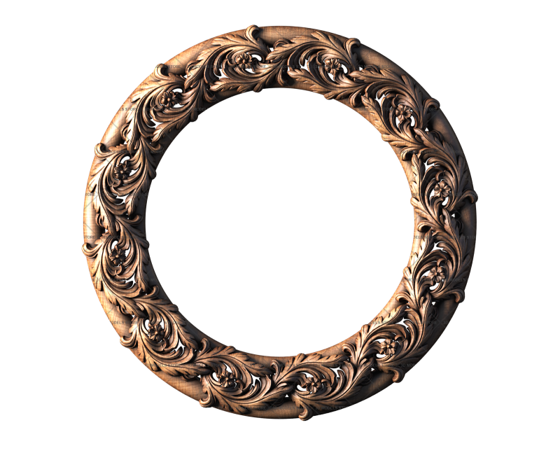 Round frame, 3d models (stl)