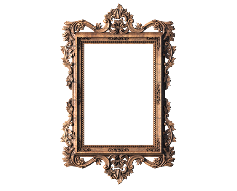 Rectangular frame, 3d models (stl)