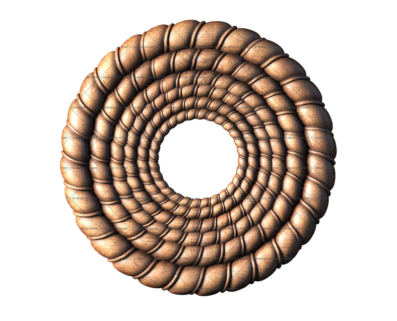 Round frame, 3d models (stl)