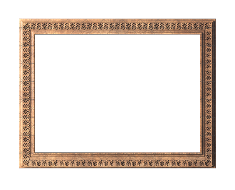 Rectangular frame, 3d models (stl)