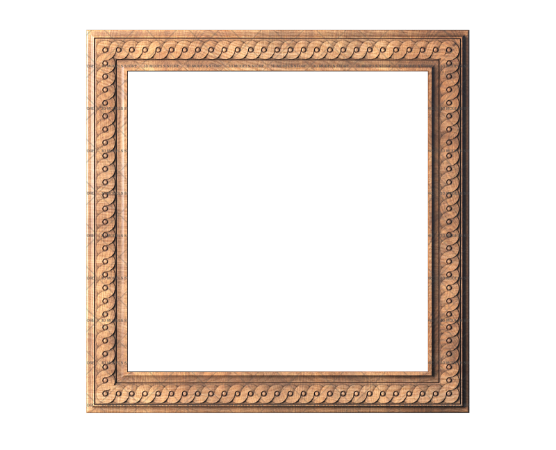 Square frame, 3d models (stl)