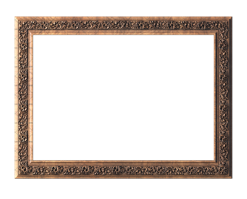 Rectangular frame, 3d models (stl)