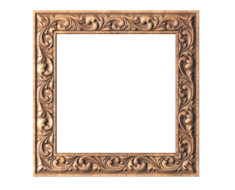 Square frame, 3d models (stl)