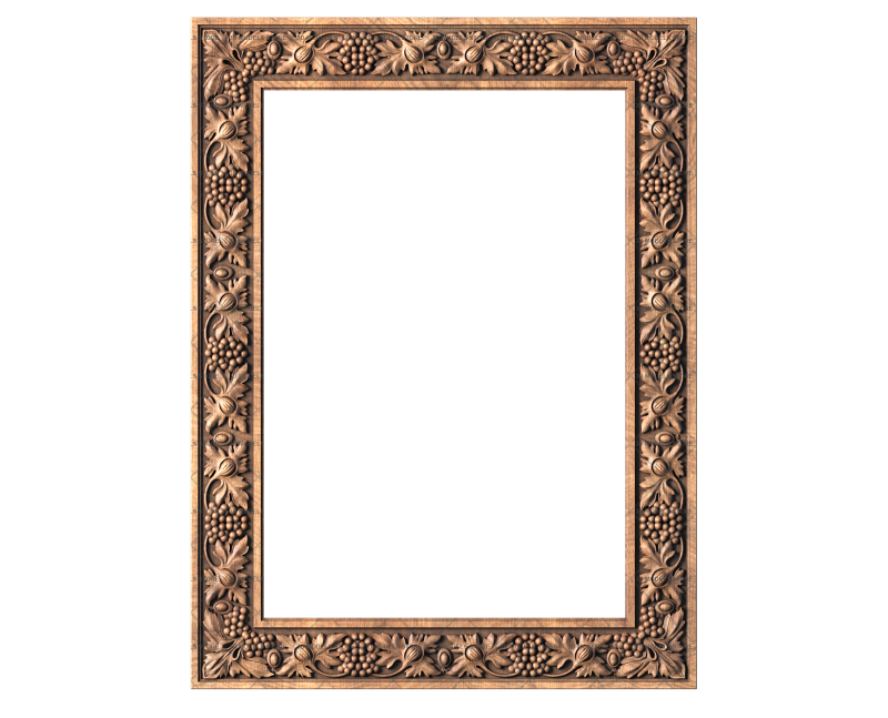 Rectangular frame, 3d models (stl)