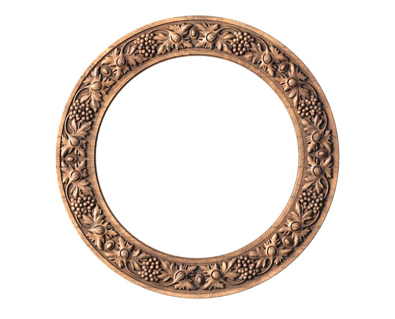 Round frame, 3d models (stl)