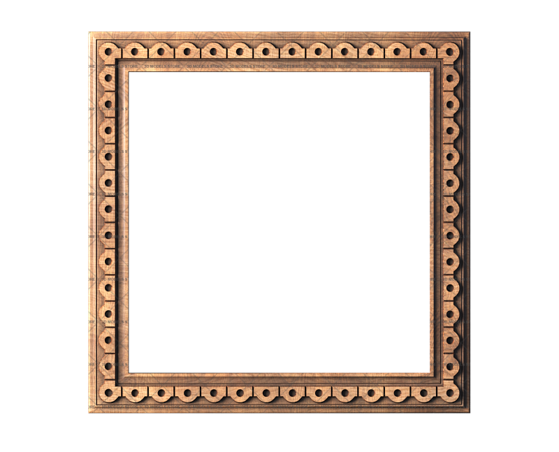 Square frame, 3d models (stl)