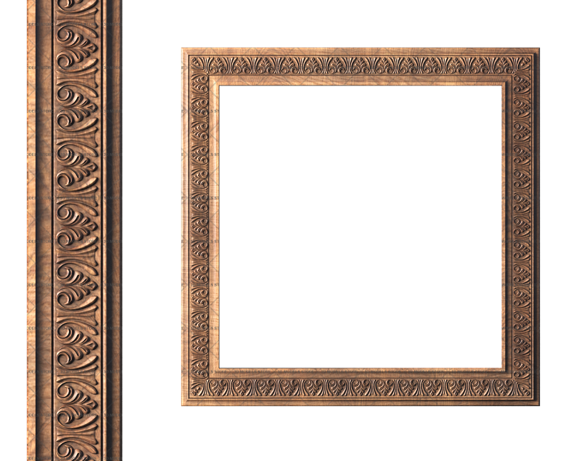 Square frame, 3d models (stl)