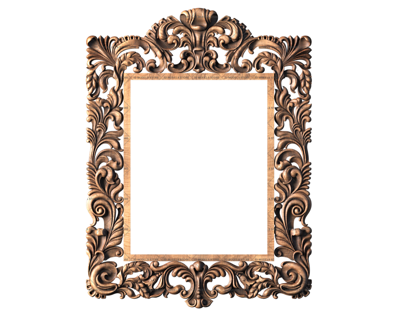 Rectangular frame, 3d models (stl)