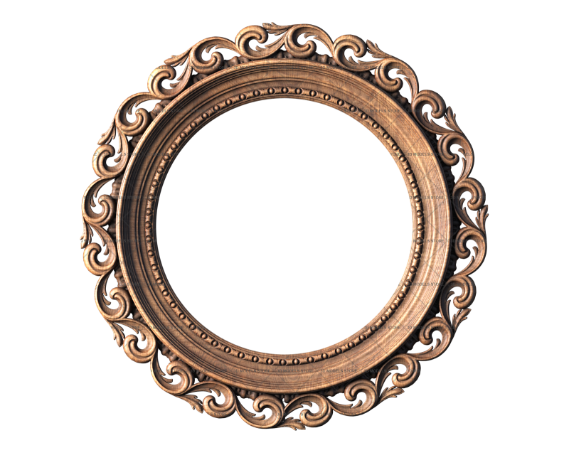 Round frame, 3d models (stl)