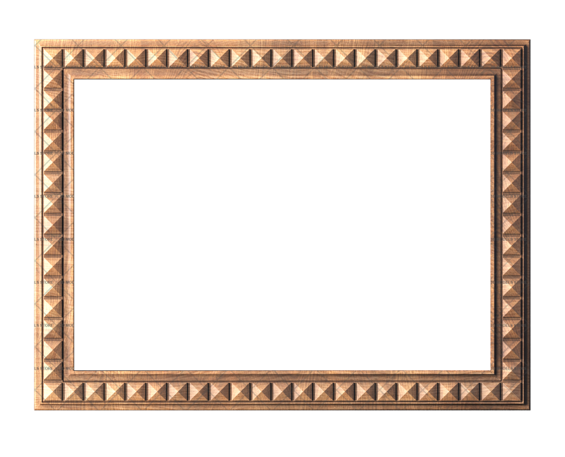 Rectangular frame, 3d models (stl)