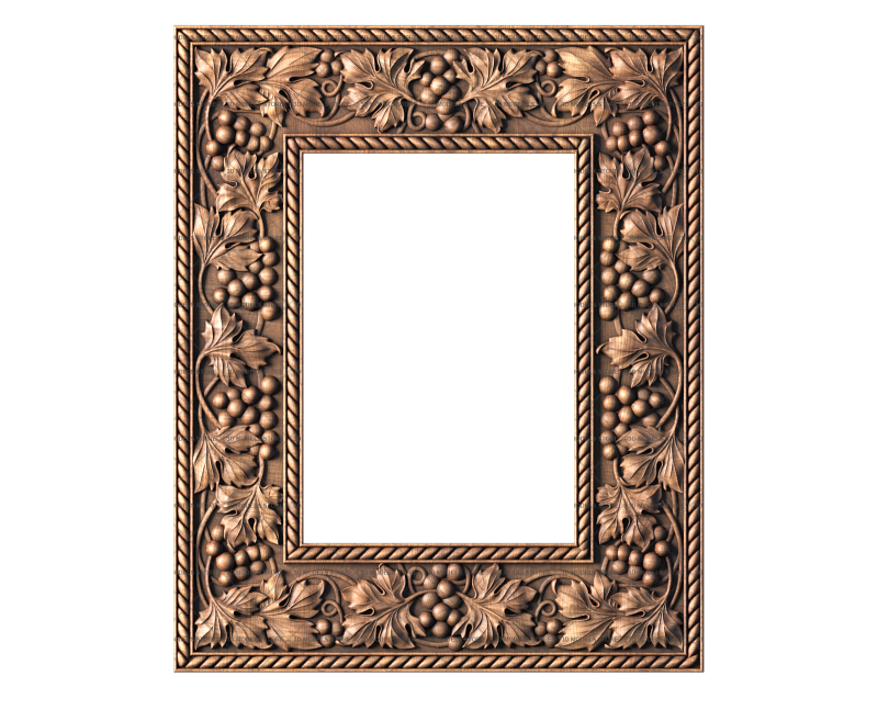 Rectangular frame, 3d models (stl)