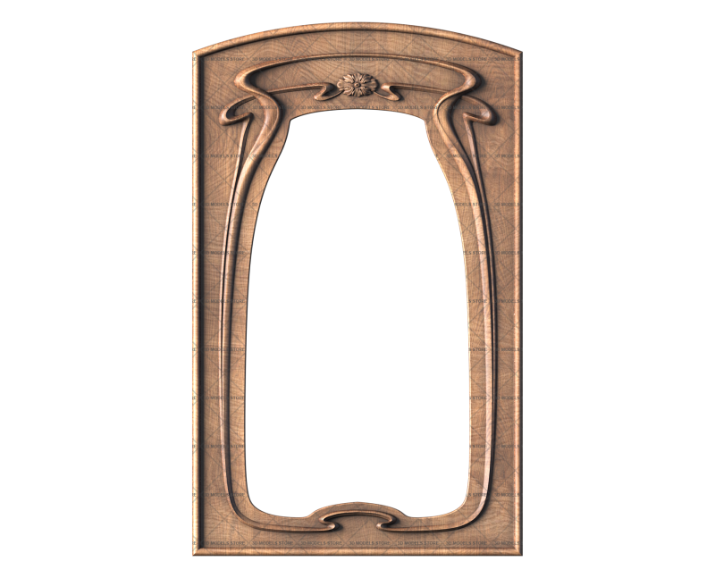 Rectangular frame, 3d models (stl)
