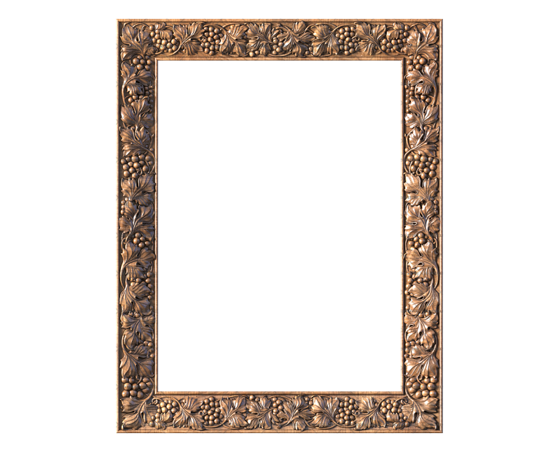Rectangular frame, 3d models (stl)