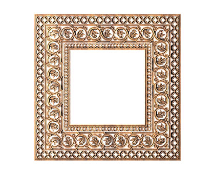 The frame is square, 3d models (stl)