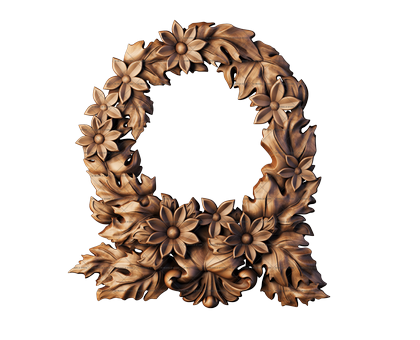 Wreath frame, 3d models (stl)