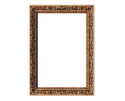 Frame rectangular, 3d models (stl)