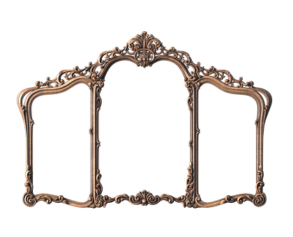 Rectangular frame, 3d models (stl)