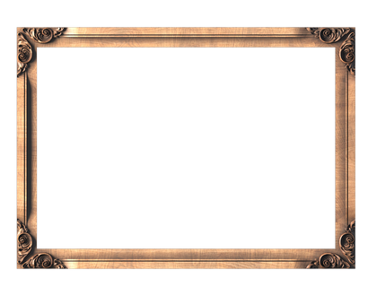 Rectangular frame, 3d models (stl)