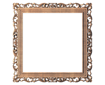 Rectangular frame, 3d models (stl)