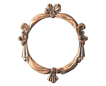 Round frame, 3d models (stl)