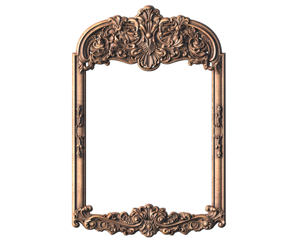 Rectangular frame, 3d models (stl)