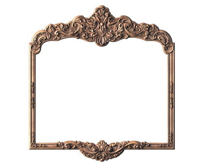 Rectangular frame, 3d models (stl)