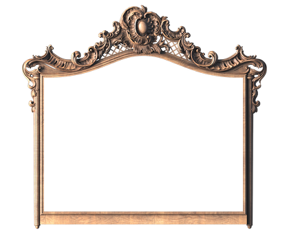 Rectangular frame, 3d models (stl)