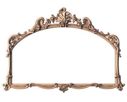 Rectangular frame, 3d models (stl)