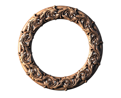 Round frame, 3d models (stl)