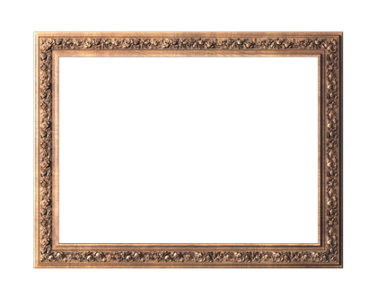 Rectangular frame, 3d models (stl)