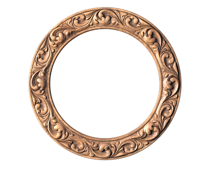 Round frame, 3d models (stl)