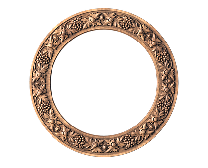 Round frame, 3d models (stl)