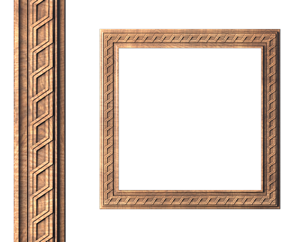 Square frame, 3d models (stl)