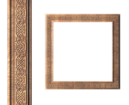 Square frame, 3d models (stl)