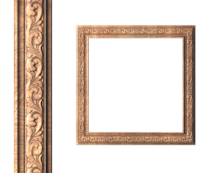 Square frame, 3d models (stl)