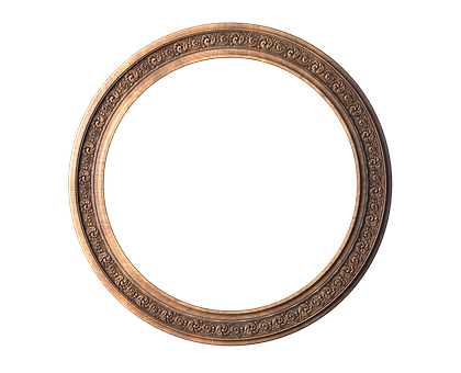 Round frame, 3d models (stl)