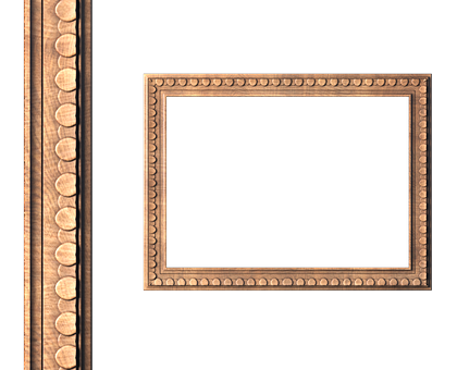 Rectangular frame, 3d models (stl)