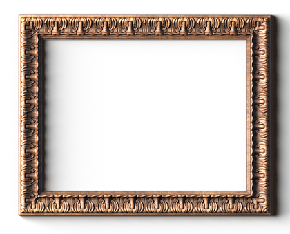 Rectangular frame, 3d models (stl)