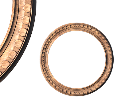 Round frame, 3d models (stl)