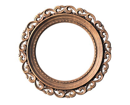 Round frame, 3d models (stl)