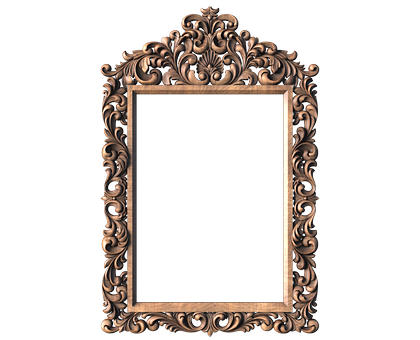 Rectangular frame, 3d models (stl)